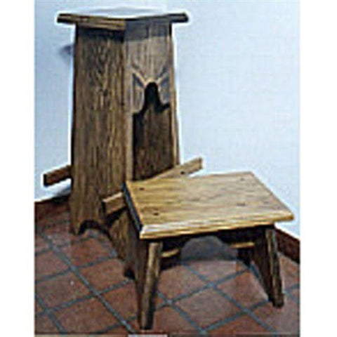 Woodworking Project Paper Plan to Build Footstool and Bar Stool - Image 1