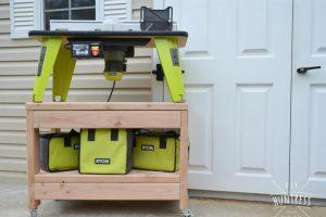 Rolling Benchtop Tool Stand - Image 1
