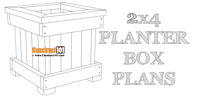 DIY 2×4 Planter Box | How To Plans - Image 1