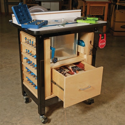 Router Table Cabinet Plan - Image 1