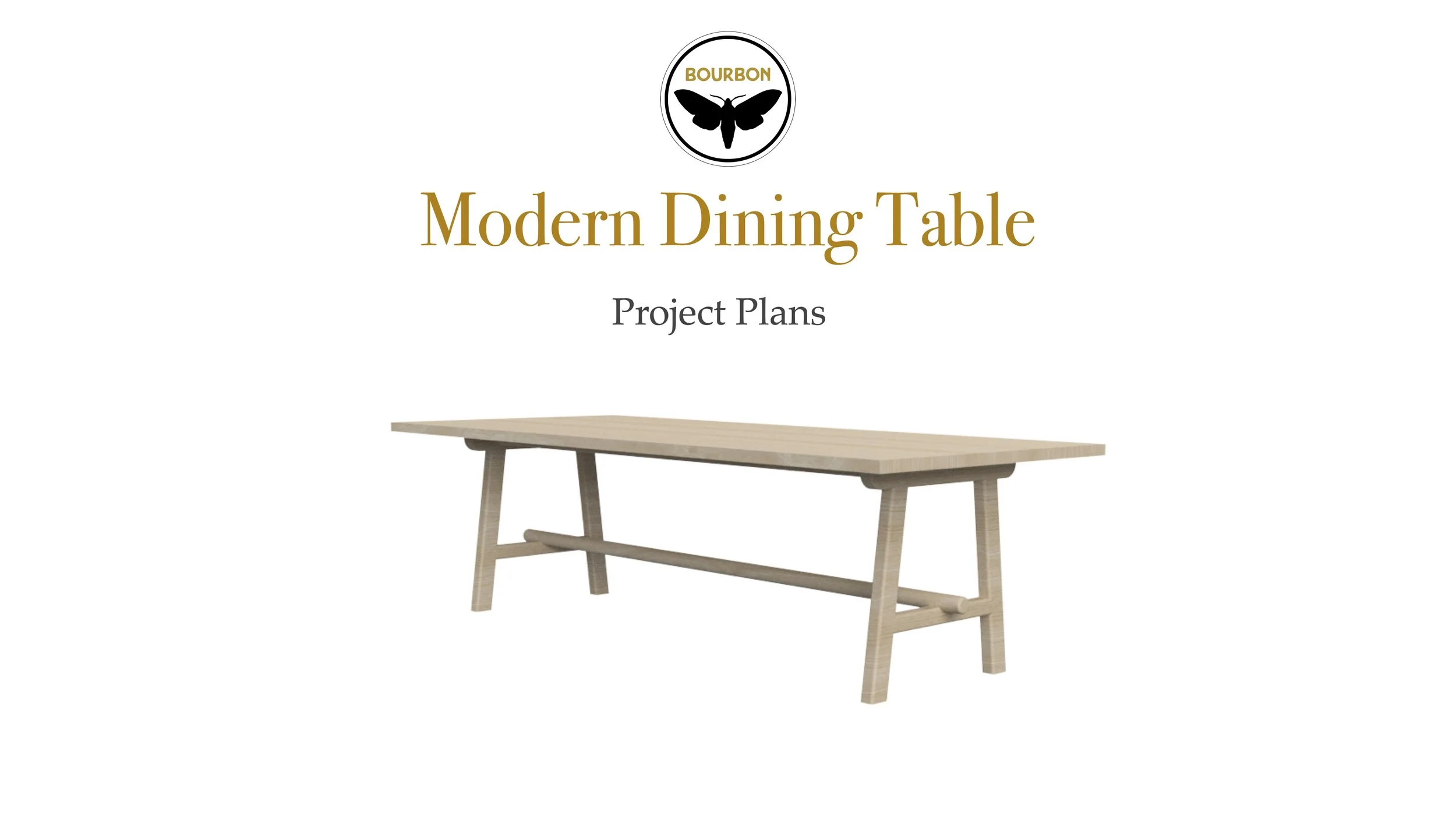 Mid-Century Modern Dining Table Plans woodworking plan