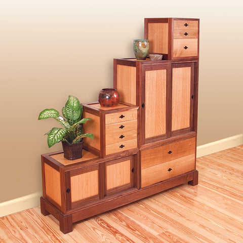 Woodworking Project Paper Plan to Build Tanzu Storage Chest - Image 1