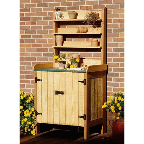 Woodworking Project Paper Plan to Build Gardener’s Potting Bench - Image 1