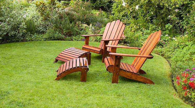 Adirondack Footstool - Image 1
