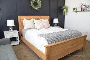 Queen Size Modern Farmhouse Bedframe - Image 1