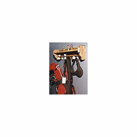 Woodworking Project Paper Plan to Build Golf Wall Shelf - Image 1