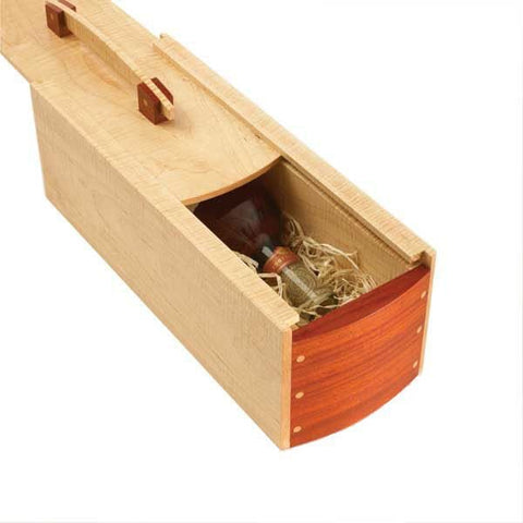 Woodworking Project Paper Plan to Build Gift-Perfect Wine Box - Image 1