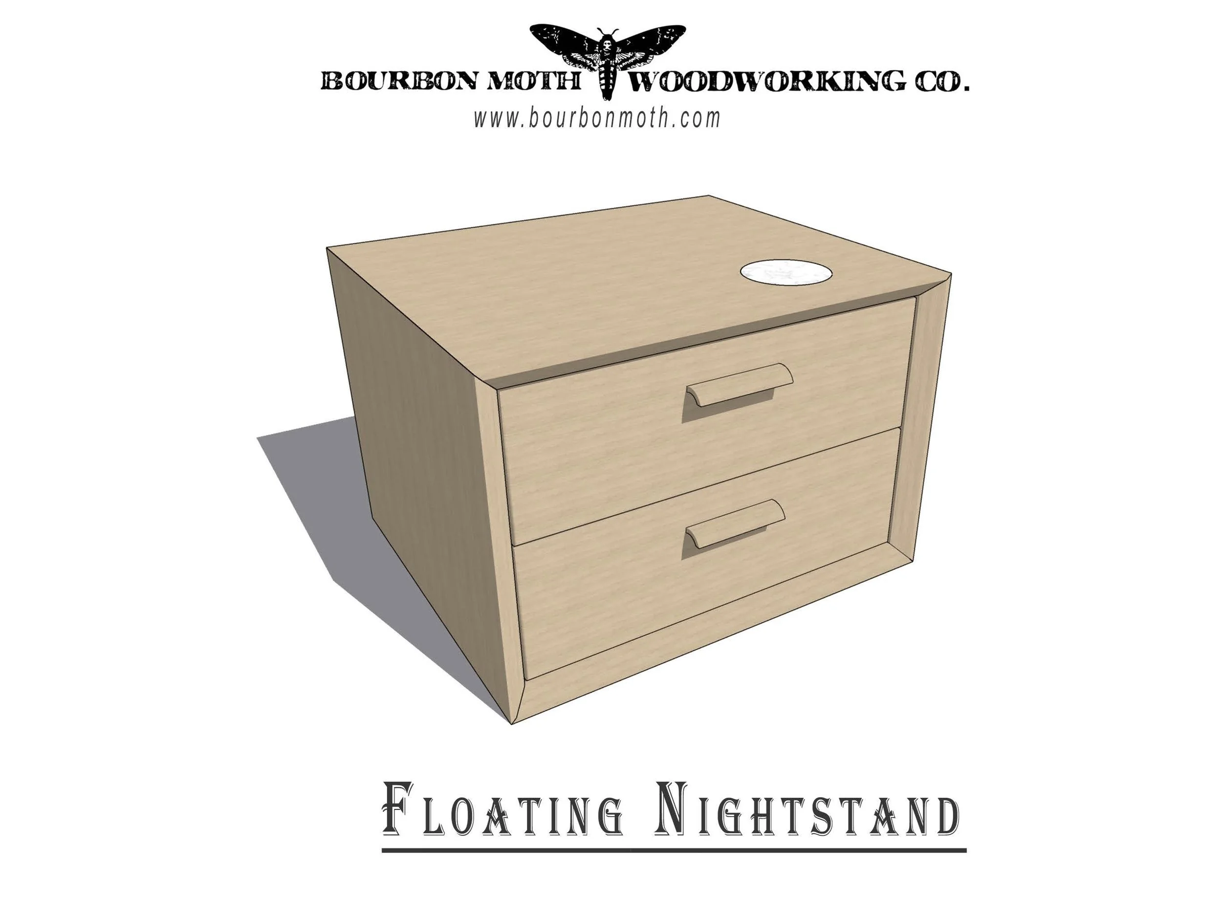 Floating Nightstand Plans - Image 1