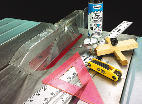 Table Saw Tune-Up woodworking plan