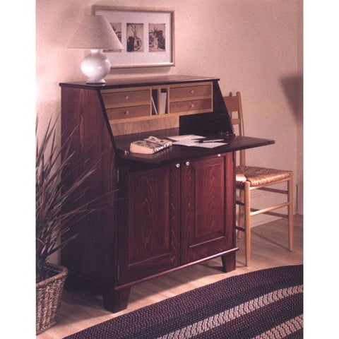 Woodworking Project Paper Plan to Build Drop-Front Writing Desk - Image 1