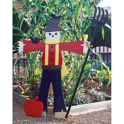 Woodworking Project Paper Plan to Build Easy Going Scarecrow - Image 1