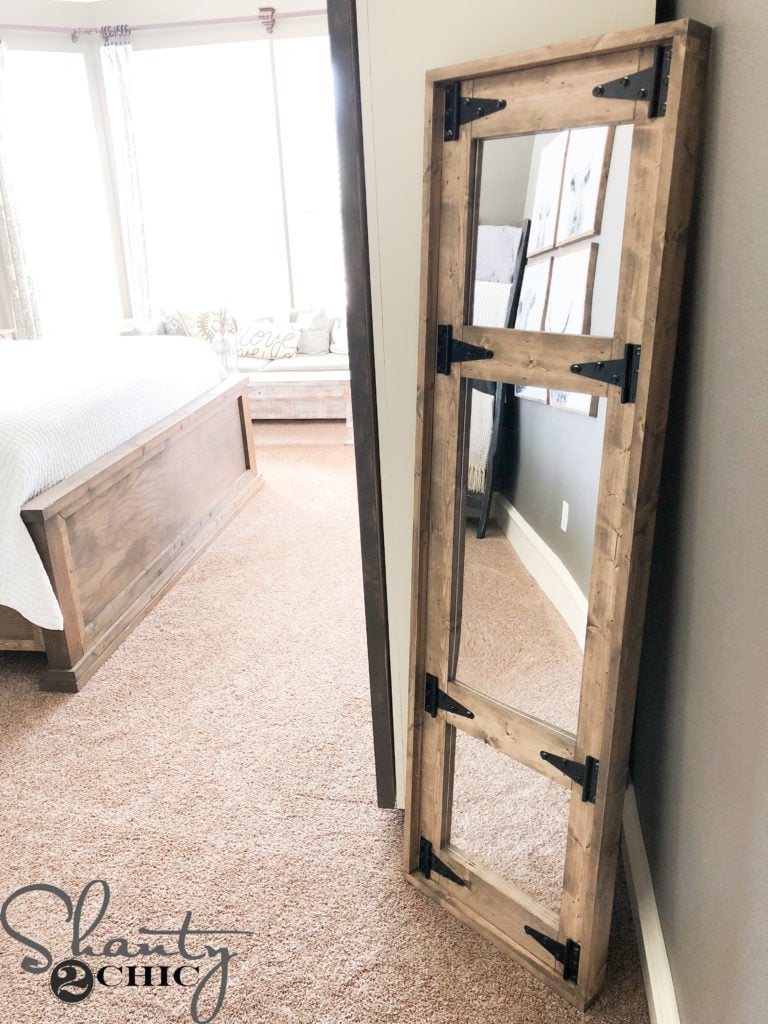 DIY Pub Mirror woodworking plan