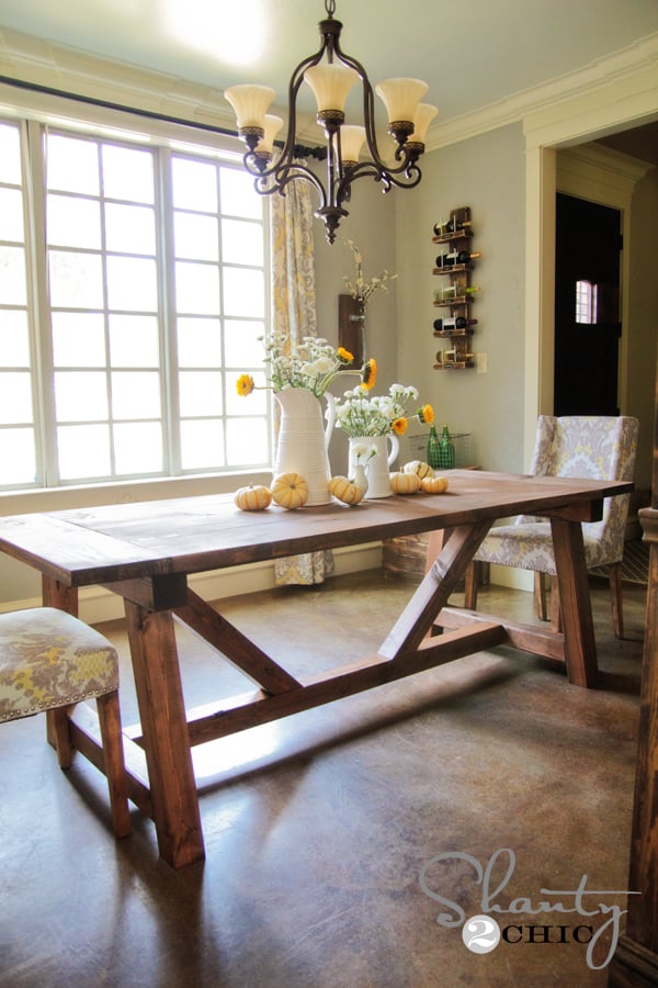 DIY Restoration Hardware Dining Table! - Image 1