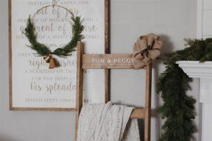 Personalized Blanket Ladder - Image 1