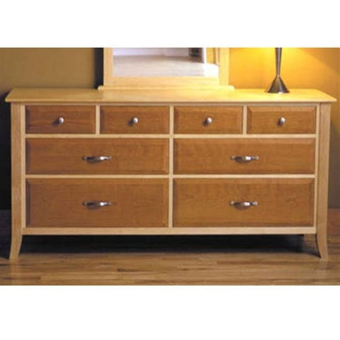 Woodworking Project Paper Plan to Build Maple & Cherry 8-Drawer Dresser - Image 1