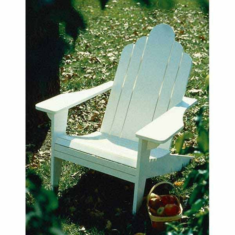 Woodworking Project Paper Plan to Build Adirondack Lawn Chair - Image 1