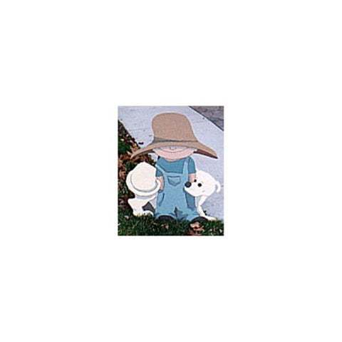Woodworking Project Paper Plan to Build Boy and Dog woodworking plan