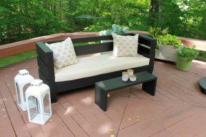 Easy Modern Outdoor Sofa - Image 1