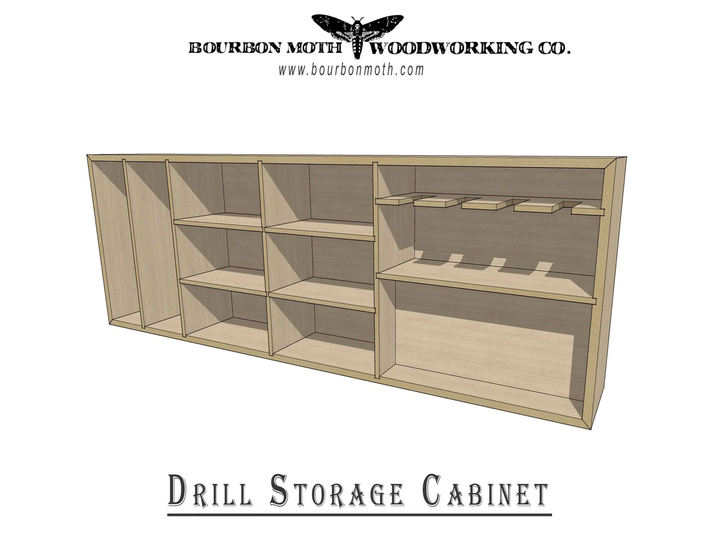 Drill Storage Cabinet Plans - Image 1