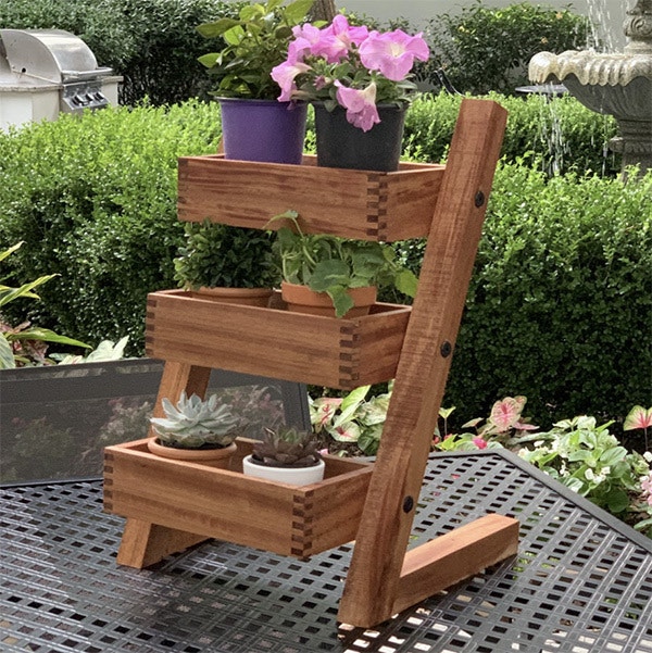 Three Tier Plant Stand Plan - Image 1