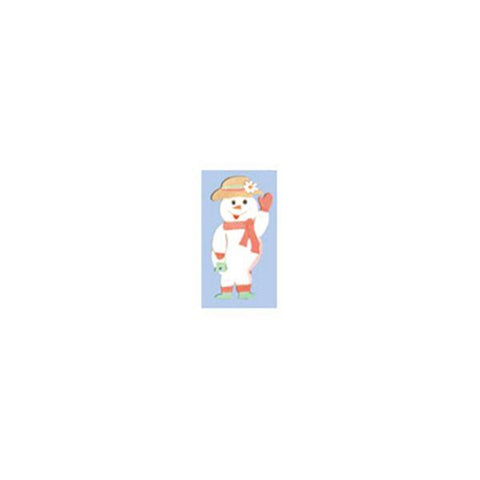 Woodworking Project Paper Plan to Build Snowlady with Purse - Image 1