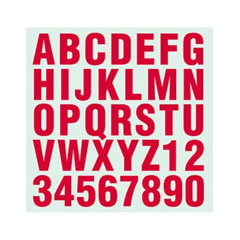Woodworking Project Paper Plan to Build 1′ Tall Letters and Numbers - Image 1