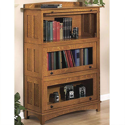 Downloadable Woodworking Project Plan to Build Barrister’s Bookcase woodworking plan