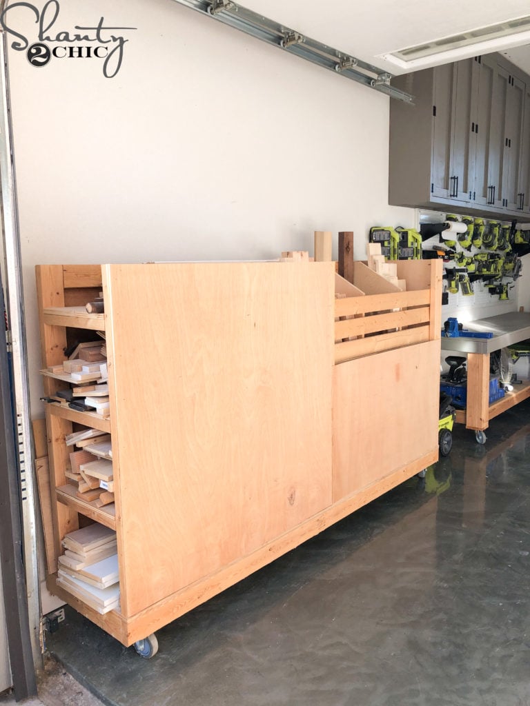 DIY Lumber Cart woodworking plan