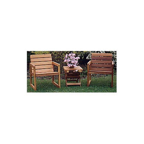 Woodworking Project Paper Plan to Build Deck Chair - Image 1