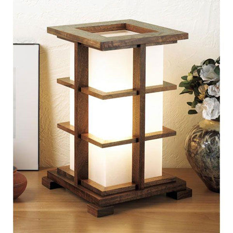 Downloadable Woodworking Project Plan to Build Warm-glow Accent Lamp - Image 1