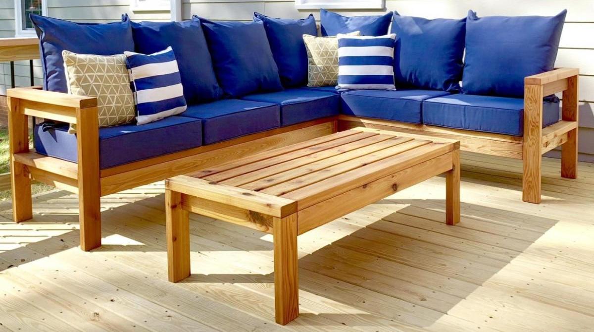 2×4 Outdoor Coffee Table woodworking plan