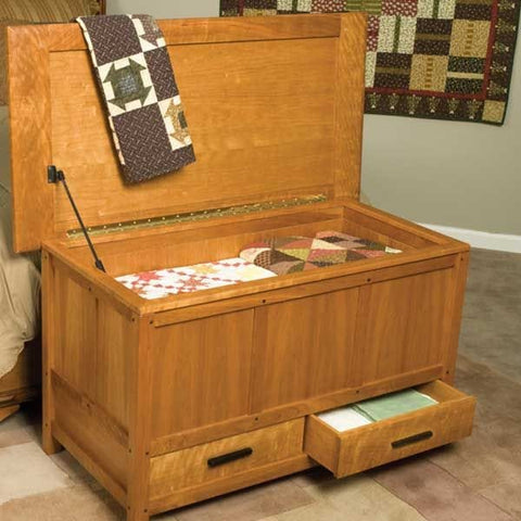 Arts & Crafts Blanket Chest – Downloadable Plan - Image 1
