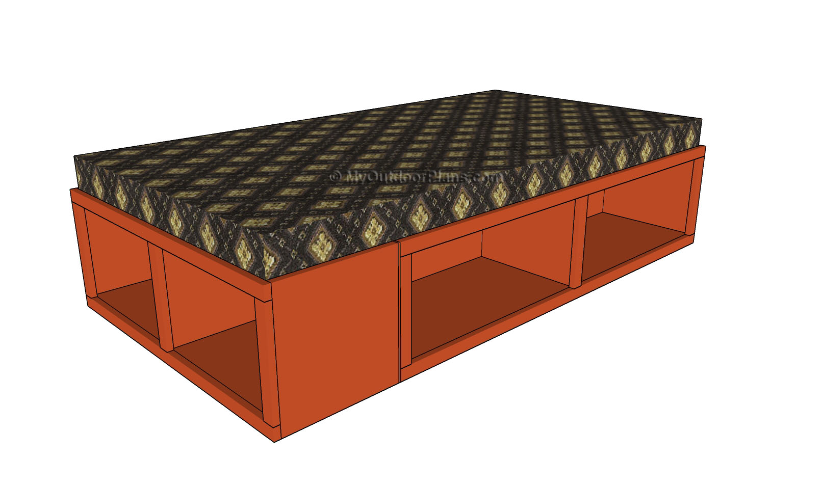 STORAGE BED PLANS - Image 1