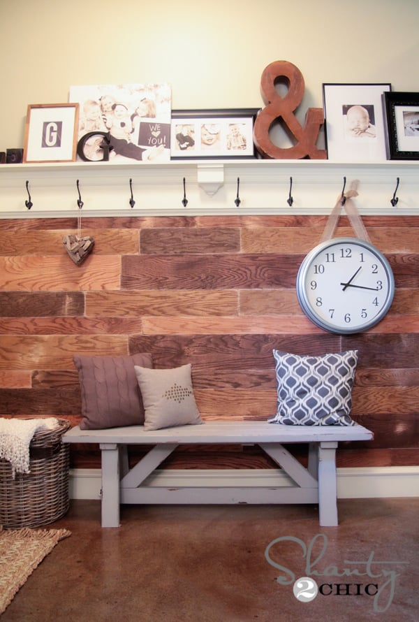 DIY Shelf for the Entryway with Hooks! - Image 1