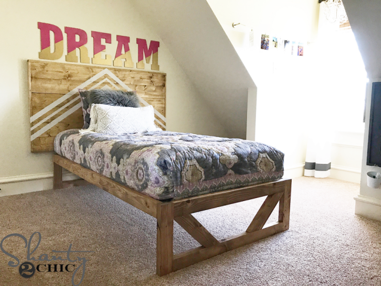 DIY Modern Platform Bed - Image 1