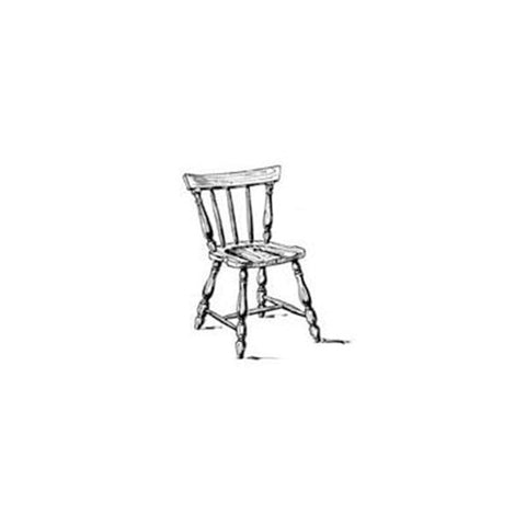 Woodworking Project Paper Plan to Build Spindle Side Chair - Image 1