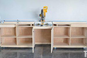 Miter Saw Station Project Plan woodworking plan