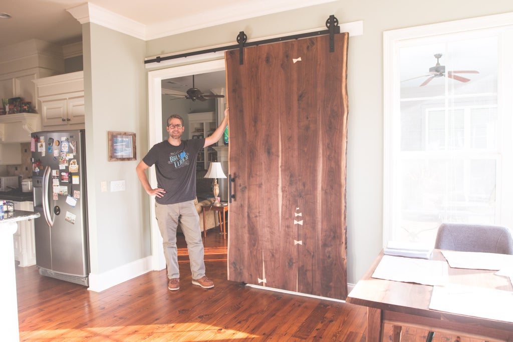 Live Edge Sliding Barn Door - Image 1