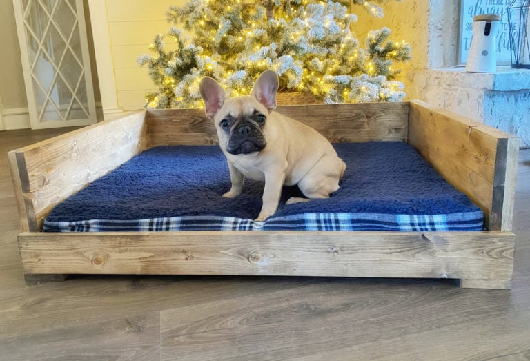 DIY Dog Bed woodworking plan
