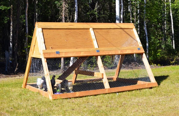 A Frame Chicken Coop Tractor - Image 1