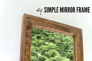 simple mirror frame - Image 1