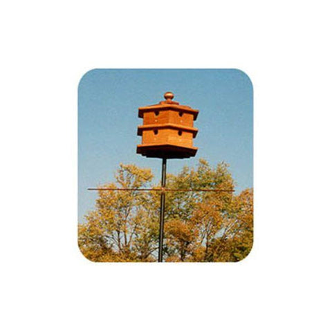 Woodworking Project Paper Plan to Build Hexagon Purple Martin House woodworking plan