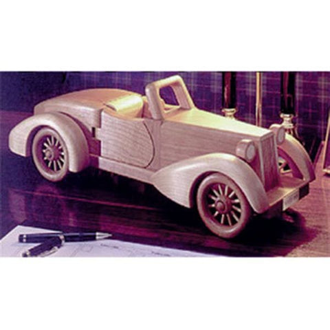 Woodworking Project Paper Plan to Build Auburn in.Boattailin. Speedster - Image 1