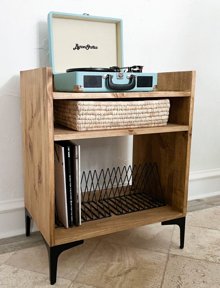 DIY Record Player Stand - Image 1
