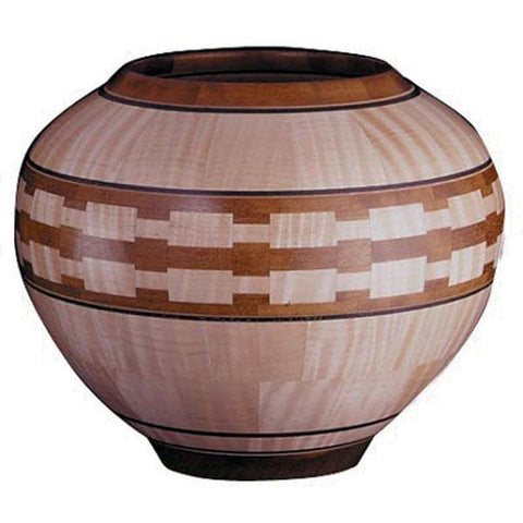 Woodworking Project Paper Plan to Build Segmented Lathe Bowl - Image 1