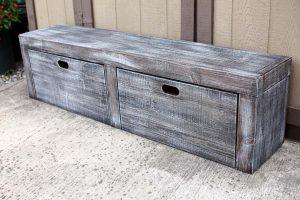 Bench with storage - Image 1