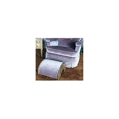 Woodworking Project Paper Plan to Build Upholstered Footstool - Image 1