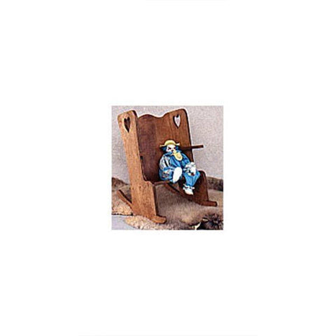 Woodworking Project Paper Plan to Build Child’s Rocking Chair - Image 1