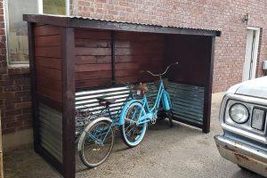 DIY Bike Storage Shed – Build a Bicycle Storage Shed - Image 1