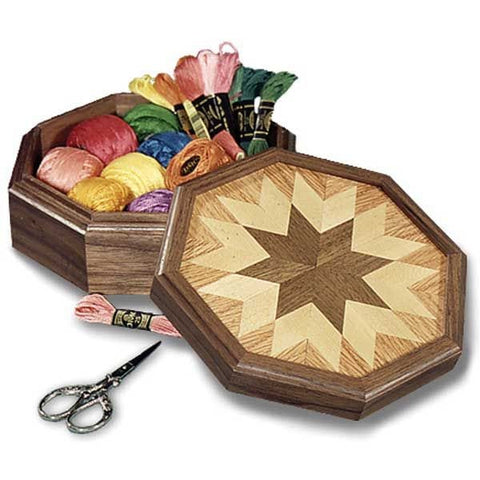 Woodworking Project Paper Plan to Build Country All-Star Keepsake Box - Image 1